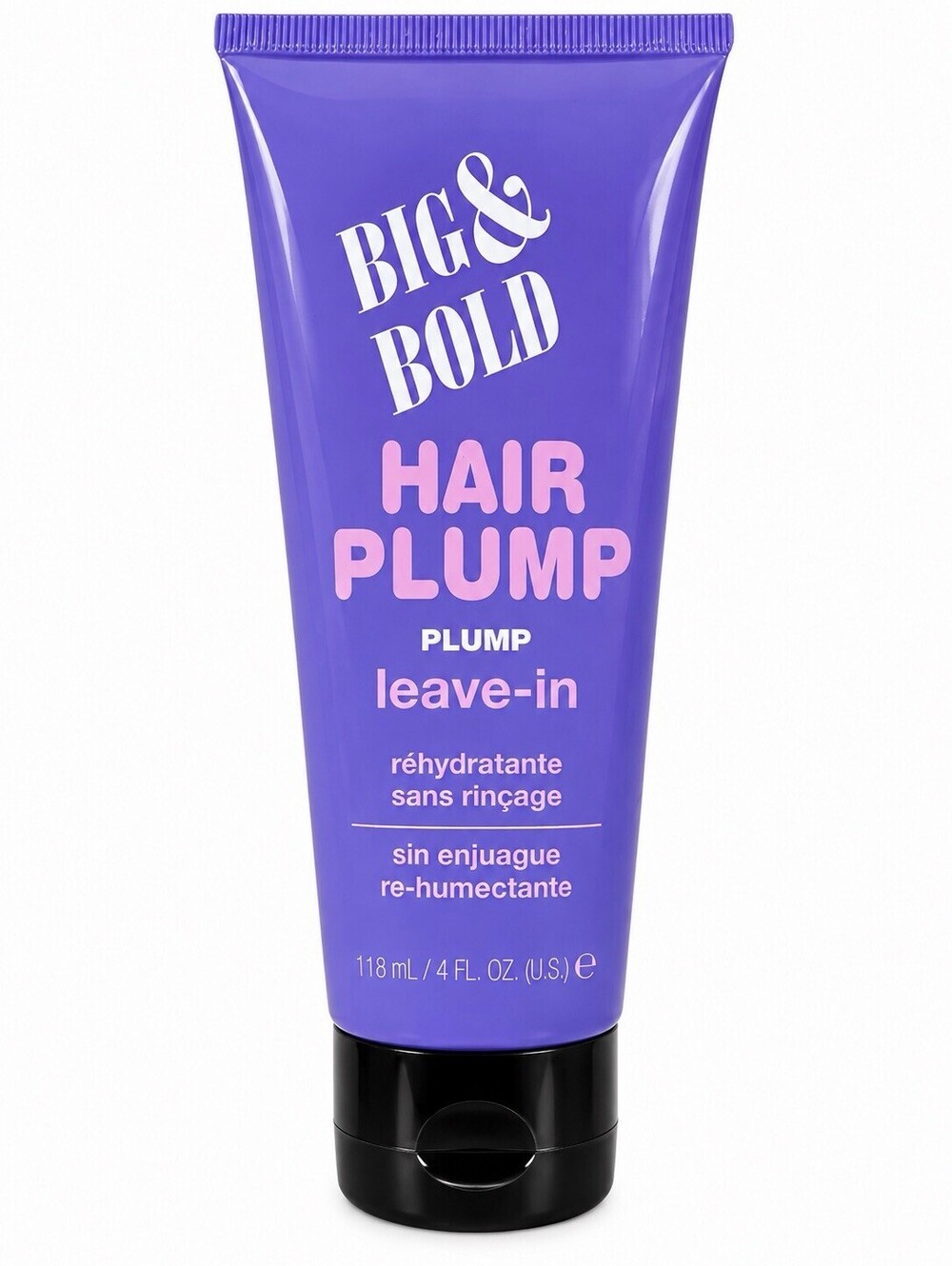 Big & Bold Hair Plump Leave-In Cream Thickening Volumizing Treatment 4oz New